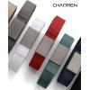 imageCHAOREN Mens Belt  15 Nylon Webbing Belt with Quick Release Buckle  Adjustable Fit for Casual Work amp Military  One SizeRed
