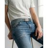 imageCHAOREN Mens Belt  15 Nylon Webbing Belt with Quick Release Buckle  Adjustable Fit for Casual Work amp Military  One SizeTeal