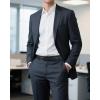 imageCHAOREN Mens Dress Belt  Mens Ratchet Belt Leather for Dress Pant  Micro Adjustable Belts Fit EverywhereAnodized  Black