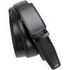 imageCHAOREN Mens Dress Belt  Mens Ratchet Belt Leather for Dress Pant  Micro Adjustable Belts Fit EverywhereRadiant Ore  Black