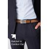 imageCHAOREN Mens Dress Belt  Mens Ratchet Belt Leather for Dress Pant  Micro Adjustable Belts Fit EverywhereTan
