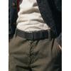 imageCHAOREN Mens Ratchet Belt  15 Stretch Nylon Belts for Casual Work Golf  Adjustable Fit for Everyday ComfortBrushed Black  Black