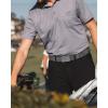 imageCHAOREN Mens Ratchet Belt  15 Stretch Nylon Belts for Casual Work Golf  Adjustable Fit for Everyday ComfortBrushed Grey  Grey