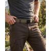 imageCHAOREN Nickel Free Web Belt Men  TSA Approved Non Metal Buckle Nylon Belt Travel with Confidence and Ease 38mmOlive
