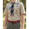 imageCHAOREN Nickel Free Web Belt Men  TSA Approved Non Metal Buckle Nylon Belt Travel with Confidence and Ease 38mmRed