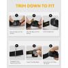 imageCHAOREN Nickel Free Web Belt Men  TSA Approved Non Metal Buckle Nylon Belt Travel with Confidence and Ease 38mmRed