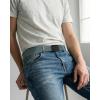 imageCHAOREN Nickel Free Web Belt Men  TSA Approved Non Metal Buckle Nylon Belt Travel with Confidence and Ease 38mmTeal
