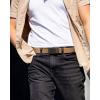 imageCHAOREN Nylon Ratchet Belts for Men  Adjustable Casual Work Belt with Slide Buckle  Trim to FitCoyote Bronze 38mm