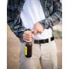 imageCHAOREN Nylon Ratchet Belts for Men  Casual Golf Web Belt Men 1 38  Automatic Adjustable Buckle Fit JeansClassic Gun 35mm