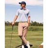 imageCHAOREN Nylon Ratchet Belts for Men  Casual Golf Web Belt Men 1 38  Automatic Adjustable Buckle Fit JeansKhaki 35mm