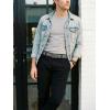 imageCHAOREN Ratchet Belts for Men  15 Mens Belt Genuine Leather for Causual Jeans  Customizable Style Versatile FitGrey