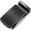 imageCHAOREN 32mm Ratchet Belt Buckle Only for 1 18 Slide Belt Strap  Automatic Click Buckle AdjustableCarbon Fiber
