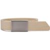 imageCHAOREN Mens Belt  15 Nylon Webbing Belt with Quick Release Buckle  Adjustable Fit for Casual Work amp Military  One SizeKhaki