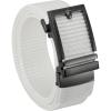 imageCHAOREN Nylon Ratchet Belts for Men  Casual Golf Web Belt Men 1 38  Automatic Adjustable Buckle Fit JeansWhite 35mm