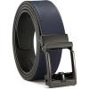 imageCHAOREN Ratchet Belts for Men  15 Mens Belt Genuine Leather for Causual Jeans  Customizable Style Versatile FitNavy Blue