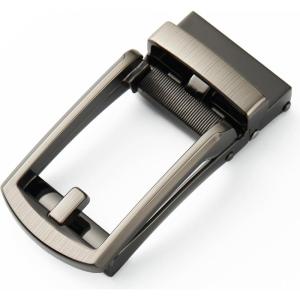 imageCHAOREN 32mm Ratchet Belt Buckle Only for 1 18 Slide Belt Strap  Automatic Click Buckle AdjustableGun