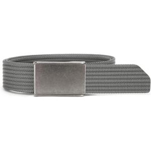 imageCHAOREN Mens Belt  15 Nylon Webbing Belt with Quick Release Buckle  Adjustable Fit for Casual Work amp Military  One SizeGrey