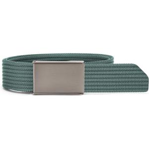 imageCHAOREN Mens Belt  15 Nylon Webbing Belt with Quick Release Buckle  Adjustable Fit for Casual Work amp Military  One SizeTeal