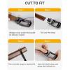 imageCHAOREN Mens Belt Leather  1 38 Dress Belts for Men  Considerate Gift for Work Business Casual JeansBrown 32mm