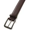 imageCHAOREN Mens Belt Leather  1 38 Dress Belts for Men  Considerate Gift for Work Business Casual JeansDark Brown