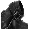 imageCHAOREN Mens Belt Leather Ratchet Belt  Customizable Fit Effortless Style 35mmHollow  All Black