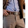imageCHAOREN Mens Belt Leather Ratchet Belt  Customizable Fit Effortless Style 35mmImperial Oxygen  Full Grain Brown
