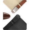 imageCHAOREN Mens Belt Leather Ratchet Belt 2 Pack  Customizable Fit Effortless Style 35mmBlack  Carbon FiberTan