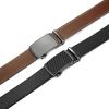 imageCHAOREN Mens Belt Leather Ratchet Belt 2 Pack  Customizable Fit Effortless Style 35mmImperial BlackCognac