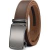 imageCHAOREN Mens Belt Leather Ratchet Belt  Customizable Fit Effortless Style 35mmImperial Oxygen  Full Grain Brown
