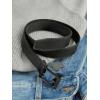 imageCHAOREN Leather Ratchet Belt Men  Mens Belts Casual Accessories for Every Occasion 35mmFull Grain Black