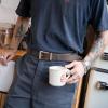imageCHAOREN Leather Ratchet Belt Men  Mens Belts Casual Accessories for Every Occasion 35mmFull Grain Brown