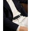 imageCHAOREN Mens Belt  Braided Stretch Golf Belt for Men 1 38 Gift for Golf Pants Casual Shorts JeansBasic Black