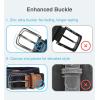 imageCHAOREN Mens Belt  Braided Stretch Golf Belt for Men 1 38 Gift for Golf Pants Casual Shorts JeansGun  Blue