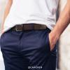 imageCHAOREN Mens Belt  Braided Stretch Golf Belt for Men 1 38 Gift for Golf Pants Casual Shorts JeansGun  Brown