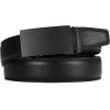 imageCHAOREN Mens Belt  Mens Ratchet Belt Leather 1 38 for Dress Pant  Micro Adjustable Belt Fit EverywhereBlack