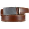 imageCHAOREN Mens Belt  Mens Ratchet Belt Leather 1 38 for Dress Pant  Micro Adjustable Belt Fit EverywhereBrown
