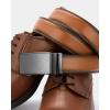 imageCHAOREN Mens Belt  Mens Ratchet Belt Leather 1 38 for Dress Pant  Micro Adjustable Belt Fit EverywhereBrown Tan