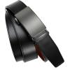 imageCHAOREN Mens Belt  Mens Ratchet Belt Leather 1 38 for Dress Pant  Micro Adjustable Belt Fit EverywhereClassic Gun Black