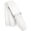 imageCHAOREN Mens Belt  Mens Ratchet Belt Leather 1 38 for Dress Pant  Micro Adjustable Belt Fit EverywhereCrisp White