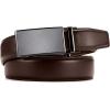 imageCHAOREN Mens Belt  Mens Ratchet Belt Leather 1 38 for Dress Pant  Micro Adjustable Belt Fit EverywhereDark Brown