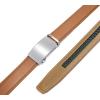 imageCHAOREN Mens Belt  Mens Ratchet Belt Leather 1 38 for Dress Pant  Micro Adjustable Belt Fit EverywhereLight Brown