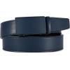 imageCHAOREN Mens Belt  Mens Ratchet Belt Leather 1 38 for Dress Pant  Micro Adjustable Belt Fit EverywhereNavy Blue