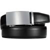 imageCHAOREN Mens Belt  Mens Ratchet Belt Leather 1 38 for Dress Pant  Micro Adjustable Belt Fit EverywhereSilver Black