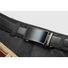 imageCHAOREN Mens Belt  Mens Ratchet Belt Leather 1 38 for Dress Pant  Micro Adjustable Belt Fit EverywhereWeaven Texture Black