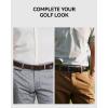 imageCHAOREN Stretch Belt Men 2 Pack  1 38 Braided Golf Belts For Men  Casual Elastic For Pants and JeansBlack  Dark Brown