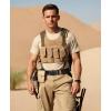 imageYOETEY Ratchet Tactical Belt for Men  15 Military Nylon Web Belts for Heavy Duty Work  Slide Buckle Fit PantsCarbon Fiber Imperial  Black