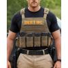 imageYOETEY Ratchet Tactical Belt for Men  15 Military Nylon Web Belts for Heavy Duty Work  Slide Buckle Fit PantsClassic Buckle  Black