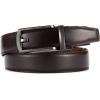 imageCHAOREN Mens Dress Belt  Ratchet Belt Leather 1 14 Comfort Click  Perfect Companion to Mens Dress ShoesBurgundy