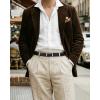 imageCHAOREN Mens Dress Belt  Ratchet Belt Leather 1 14 Comfort Click  Perfect Companion to Mens Dress ShoesSilver  Dark Brown