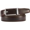 imageCHAOREN Mens Dress Belt  Ratchet Belt Leather 1 14 Comfort Click  Perfect Companion to Mens Dress ShoesSilver  Dark Brown